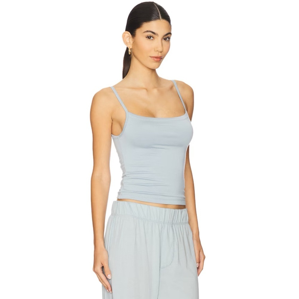 Eterne 90s Tank Top Soft Jersey Light Dusty Blue XS - Picture 9 of 10